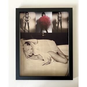 Chrome Hearts Hot girls vintage photo Poster framed 9x11